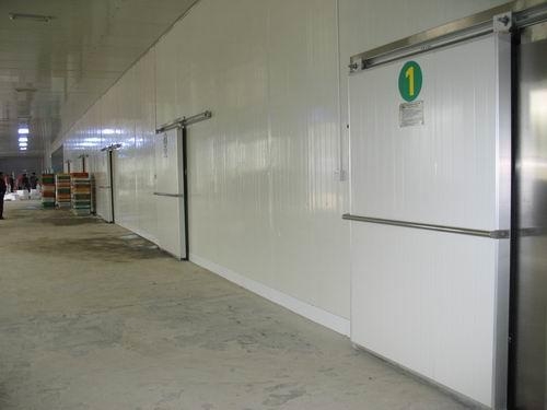 華南海產(chǎn)品速凍冷庫(kù)建造中